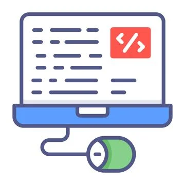Coding, development, html, Modern concepts flat design, Premium quality vec.. Stock Illustration