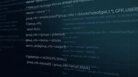 Coding Encrypted Program Security Hacking Code Screen Background 스톡 일러스트