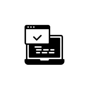 Coding Frontend Laptop: Frontend Development Solutions for Your Laptop Stock-Illustration