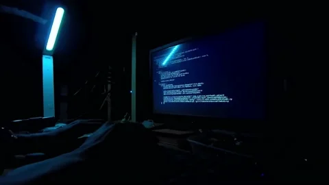 Coding hackers Stock Footage 238962051