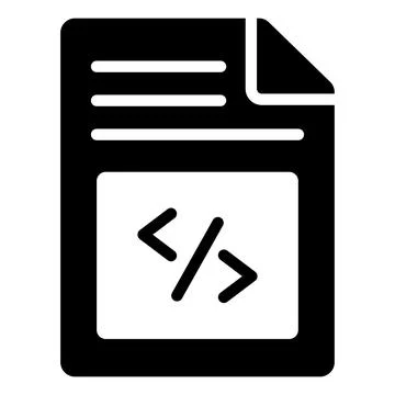 Coding Icon. User interface Vector Illustration, As a Simple Vector Sign an.. Stock Illustration