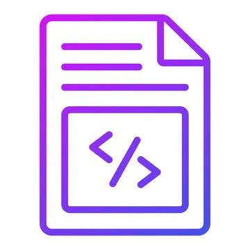 Coding Icon. User interface Vector Illustration, As a Simple Vector Sign an.. 스톡 일러스트