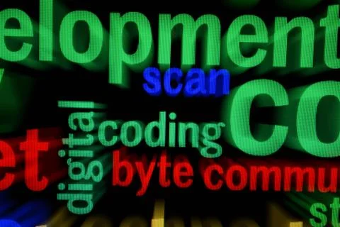 Coding Stock-Illustration