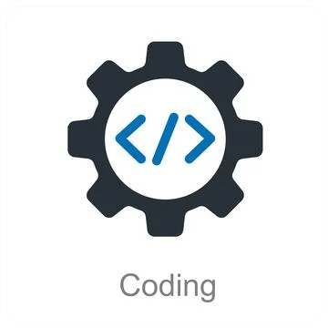 Coding Illustrazione stock