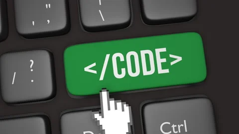 Coding job and career concept animation Stock Footage 239045674
