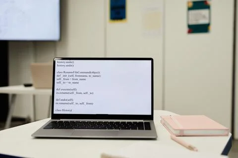 Coding Lines Background Stock-Fotos