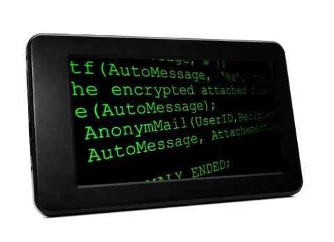  Coding on Pc tablet Coding on Pc tablet Copyright: xZoonar.com/Aleksandar... Foto stock