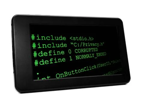  Coding on Pc tablet Coding on Pc tablet Copyright: xZoonar.com/Aleksandar... Foto stock