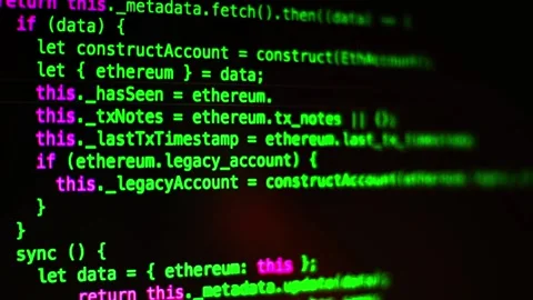 Coding. Programming, Cyber Attacks Vídeos de archivo 255117319
