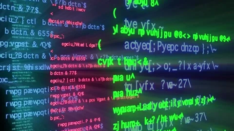 Coding. Programming, Cyber Attacks Видео 255120672