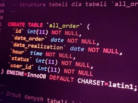 Coding programming source code screen. Abstract technology background. Cyber  스톡 사진