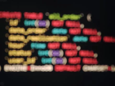 Coding programming source code screen. Abstract technology background. Cyber  Foto stock