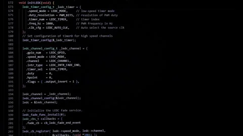 Coding programs on black screen background. Stock Footage 335257054