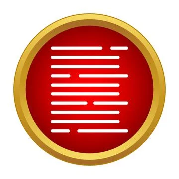 Coding script icon representing software development file Stock Illustration