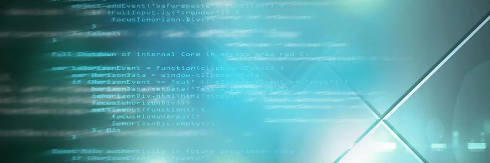 Coding text with transition Stock Photos