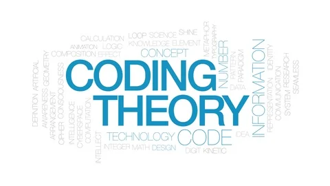 Coding theory animated word cloud. Kinetic typography. Stock Footage 108743482