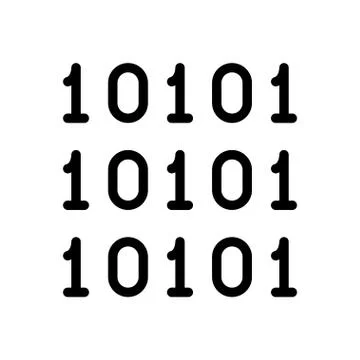 Coding thin line icon Stockillustratie