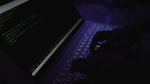 Coding typing on the laptop by person Stock Footage 290944349