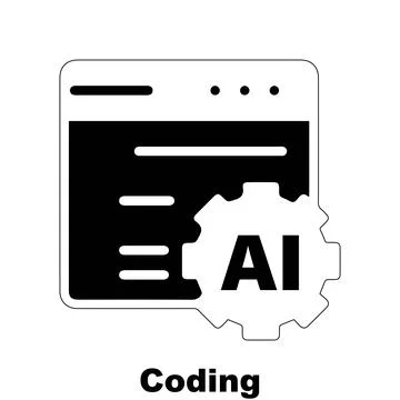 Coding vector icon design. Stock Illustration