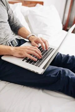 Coding young man Stock Photos