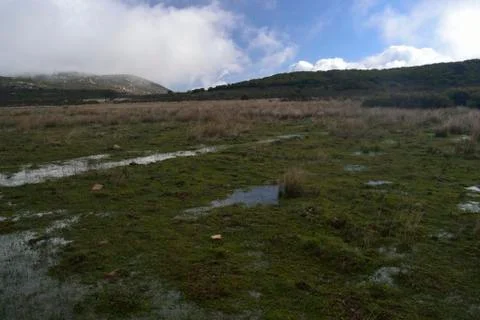 Codoleddu plateau, Maracalagonis Stock Photos