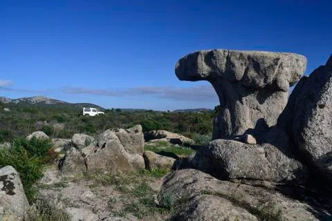 Codoleddu plateau, Maracalagonis Stock Photos