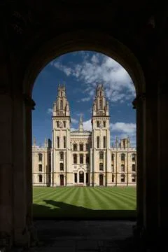 Codrington Library, Oxford Stock Photos