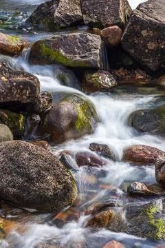 Coe River Waterfall Stock Photos