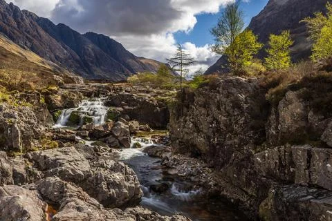 Coe River Waterfall Stock Photos