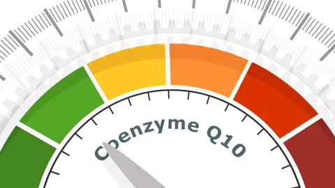 Coenzyme Q10 measuring process Stock Footage 144361125