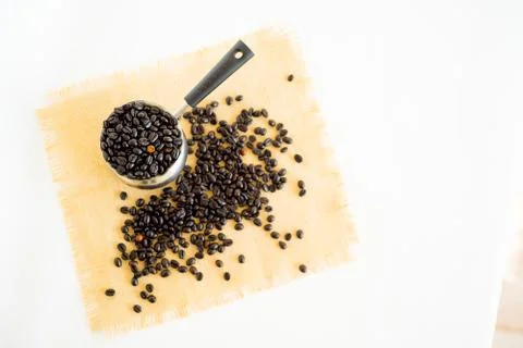 Cofee beans composition Stock Photos