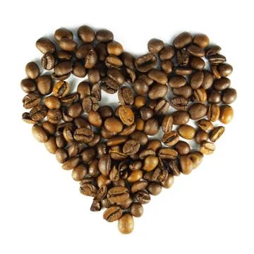Cofee heart Stock Illustration