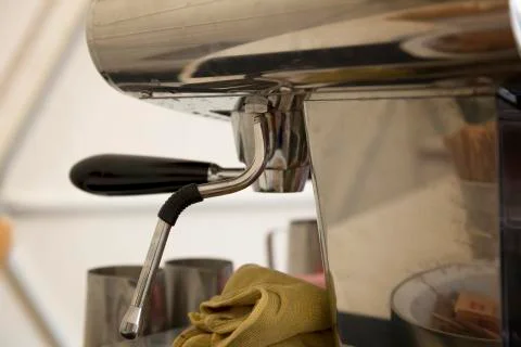 Cofee preperation set Stock Photos