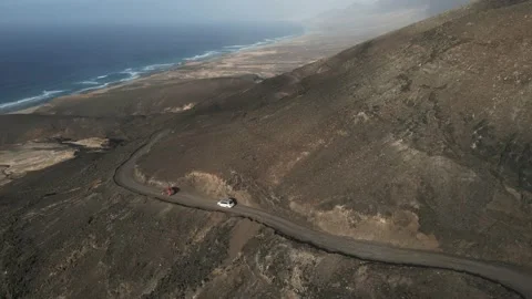 Cofete drone Stock Footage 234729911