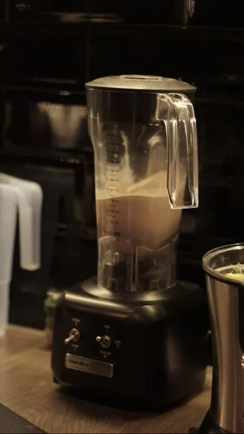 Coffe barista working to make a coffe. Hand drip coffeeTourists with drip coffee Stock Footage 161617663