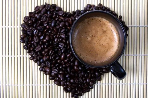 Coffe bean Stock Photos