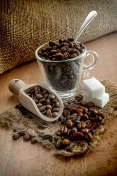 Coffe beans Stock Photos