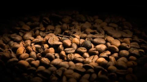 Coffe beans textured Stock Photos