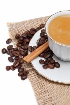 Coffe for breakfast. Stock Photos