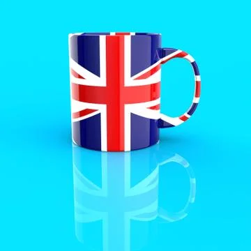 Coffe cup concept - 3D Illustration Stock Illustration