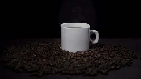 Coffe cup Stock Footage 163254607