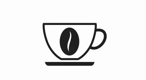 Coffe Cup Icon. Stock Illustration