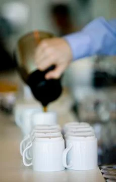Coffe cups.jh Foto stock