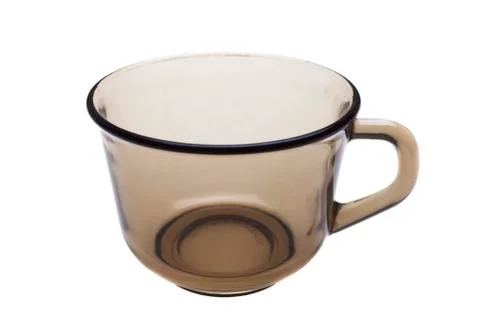 Coffe glass empty Stock Photos