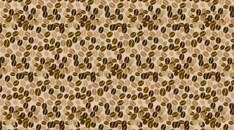 Coffe grain background Stock Footage 44521497
