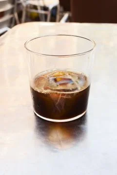 Coffe with ice Stock Photos