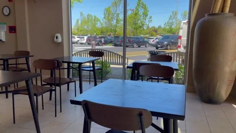Coffe Shop During Lunch Time Stock Footage 245325760