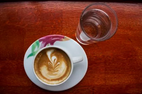 Coffe on the table Stock Photos