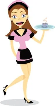 Coffe time Stock Illustration