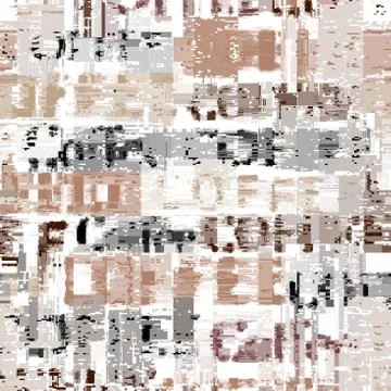 Coffee. Abstract coffee pattern. Seamless image Vector image. Stock Illustration